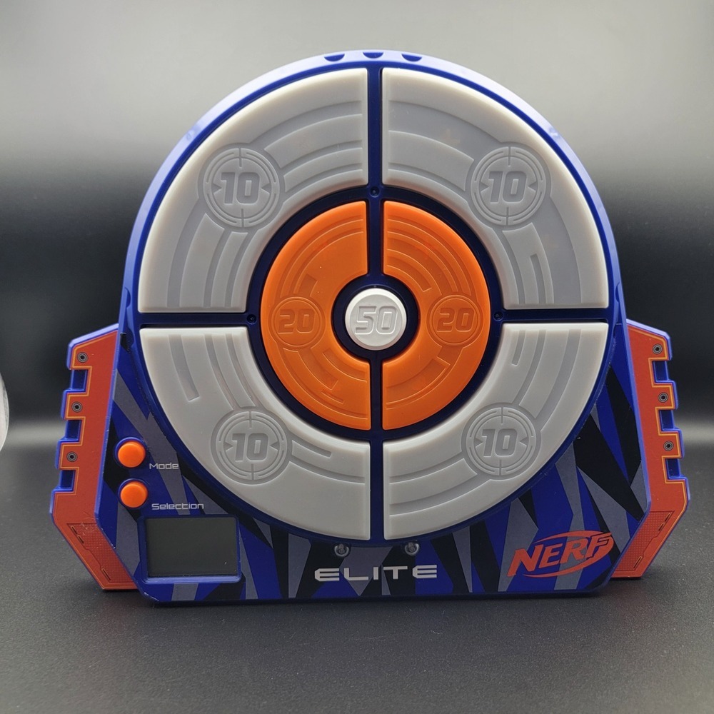 Nerf - Elite Digital Target - lights and sound electronic‎ Tested 100% Working
